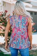Load image into Gallery viewer, Boho Flounce Tank Top