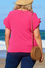 Load image into Gallery viewer, Sweet Escape Ruffle Top