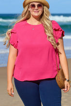 Load image into Gallery viewer, Sweet Escape Ruffle Top