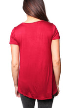 Load image into Gallery viewer, Red Basic Top