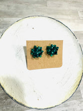 Load image into Gallery viewer, Christmas bow studs
