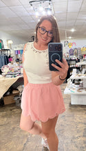 Load image into Gallery viewer, Pearly &amp; Pink Skort