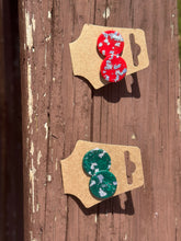 Load image into Gallery viewer, Christmas Circles Studs