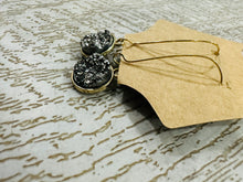 Load image into Gallery viewer, Druzy Drop Earrings