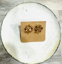 Load image into Gallery viewer, Christmas bow studs