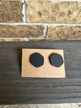 Load image into Gallery viewer, Hexagon Clay Studs