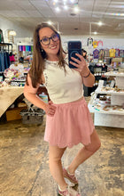 Load image into Gallery viewer, Pearly &amp; Pink Skort