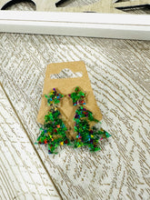 Load image into Gallery viewer, Christmas in the Stars Earrings