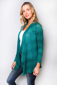 Teal Cardigan