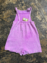Load image into Gallery viewer, Bright Mauve Acid Wash Romper