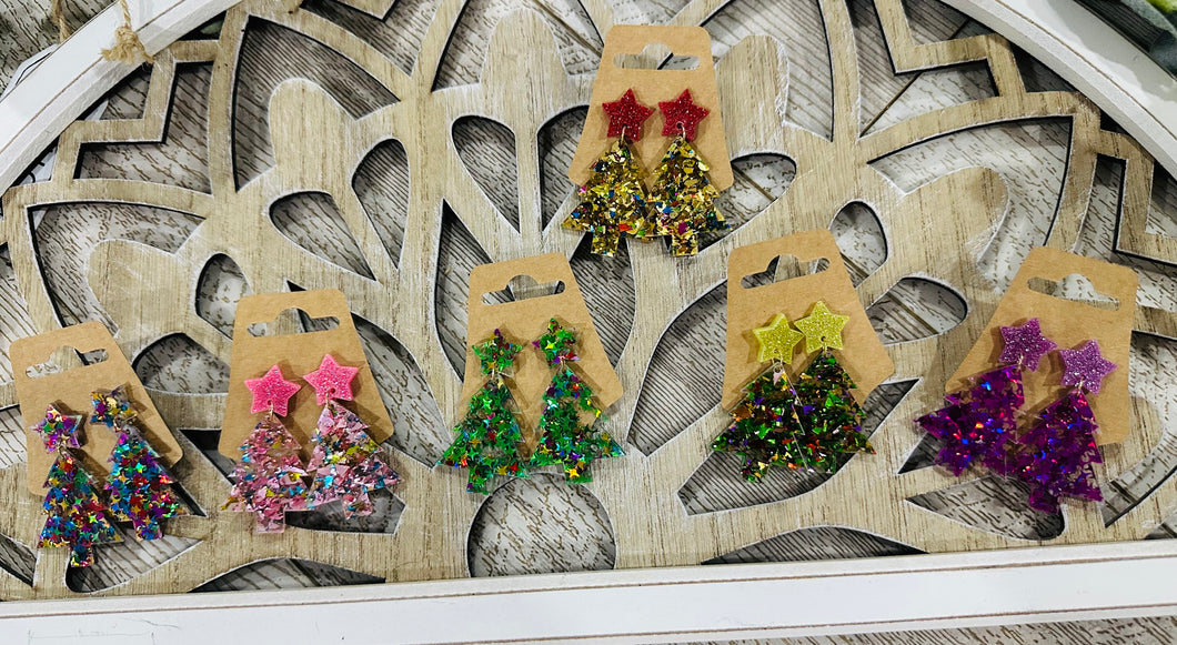 Christmas in the Stars Earrings