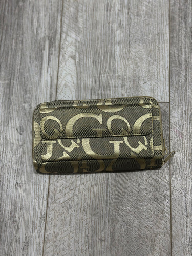 G Money Wallet & Crossbody in Gold