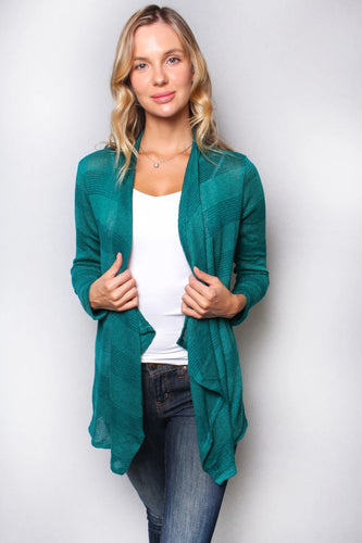 Teal Cardigan