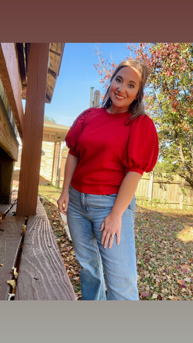 Big BOWED in Red Top