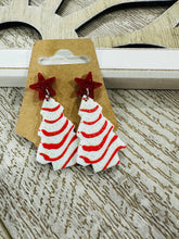 Load image into Gallery viewer, Dangling Little Debbie Cake Earrings