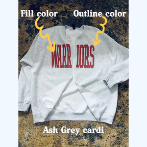 Ash Gray Sweatshirt Cardigan