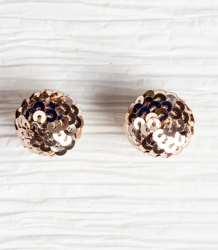 SPARKLE IN YOUR EYES SEQUINS STUD EARRINGS