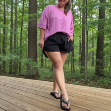 Load image into Gallery viewer, Mauve Oversized Ribbed Top