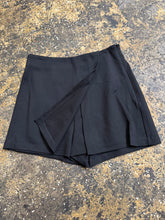 Load image into Gallery viewer, Black Wrap Skort