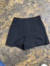 Load image into Gallery viewer, Black Wrap Skort