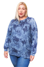 Load image into Gallery viewer, Rhinestone Tie Dye Top
