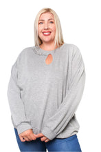 Load image into Gallery viewer, Chained in Gray Sweater