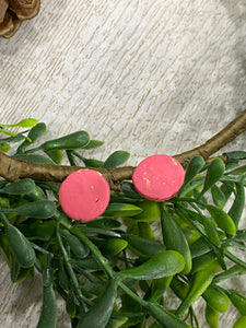 Blushing Button Studs
