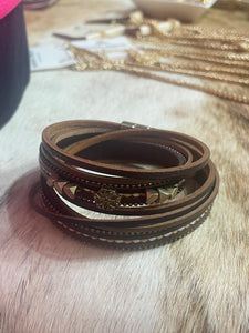 Magnetic stack bracelet