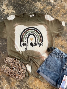 Boy mama rainbow
