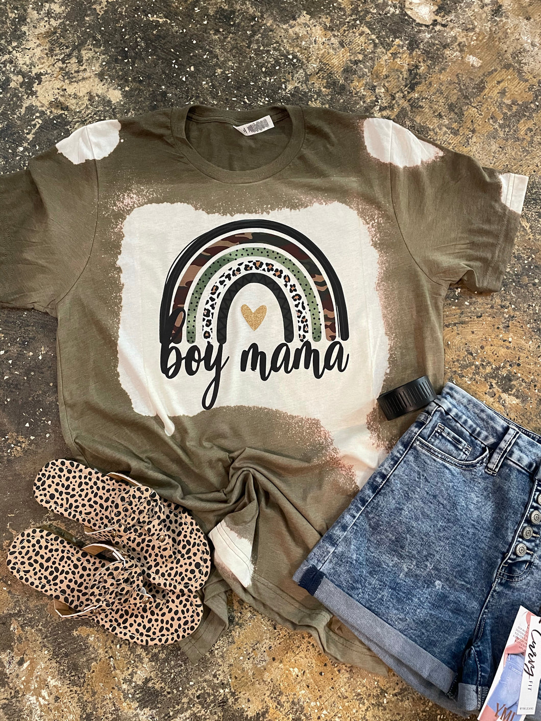 Boy mama rainbow