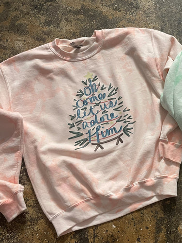 Dyed come rejoice Himsweatshirt