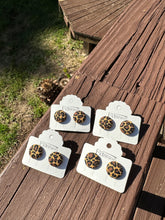 Load image into Gallery viewer, All the Leopard Stud Earrings