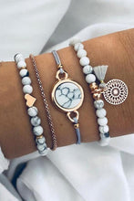 Load image into Gallery viewer, Marble Around the World Stack Bracelet