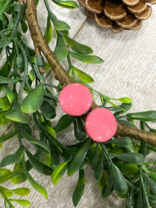 Blushing Button Studs