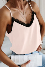 Load image into Gallery viewer, Laced Up in Apricot Tank