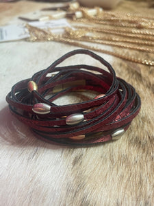 Magnetic stack bracelet