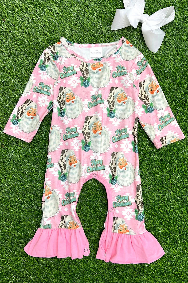 Aztec Santa Cowboy Romper