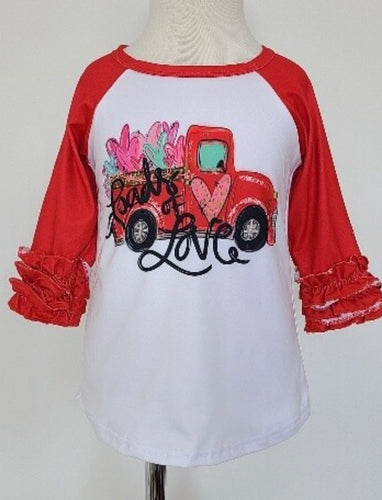 Loads of love raglan